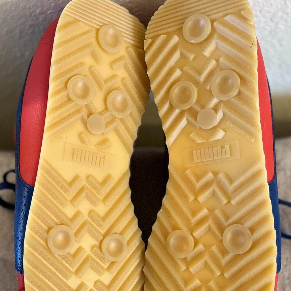 Puma Roma '68 New Heritage Red-Blue-Orange Sneaker's Sz 9.5 - Picture 10 of 15